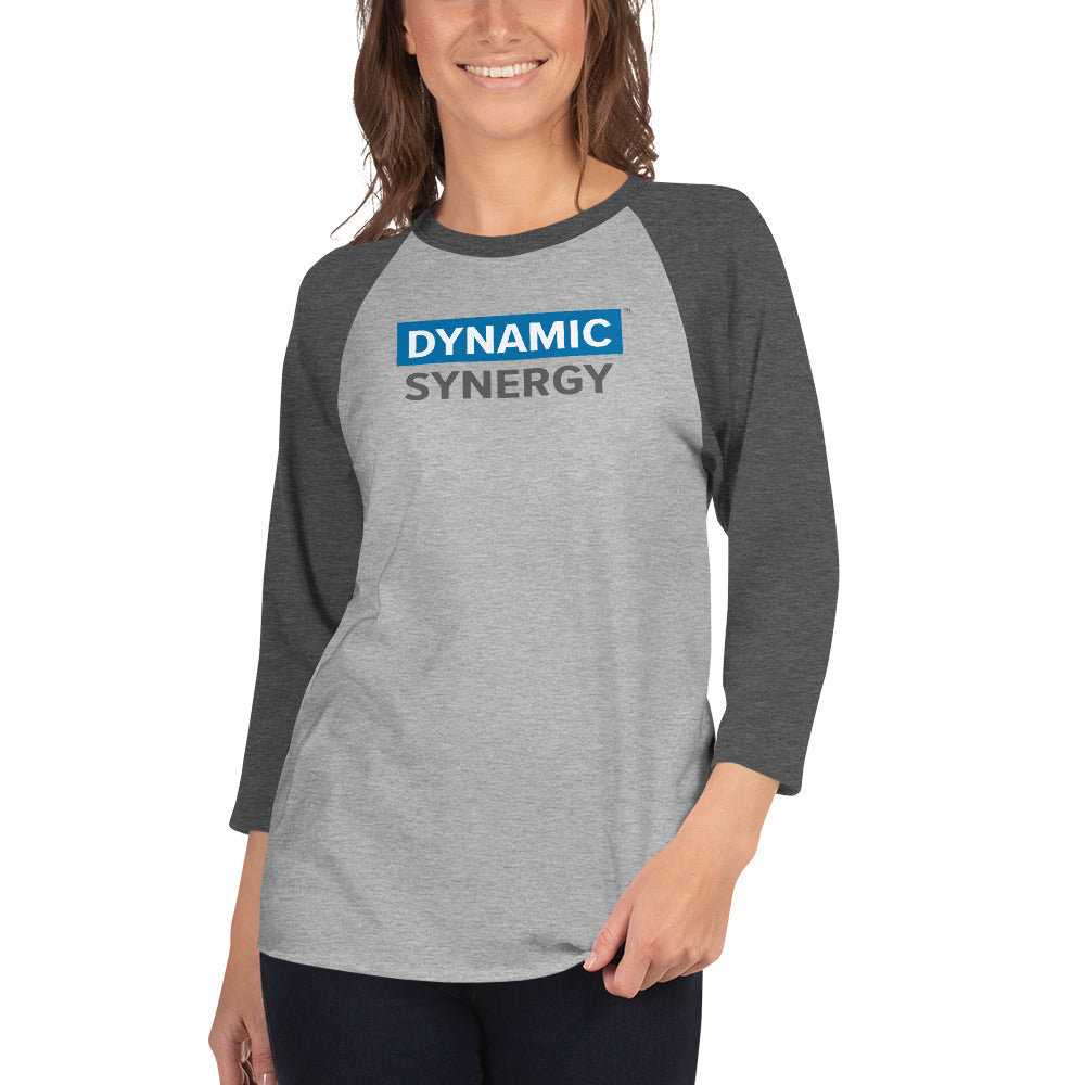 3/4 sleeve raglan shirt - Dynamic Synergy