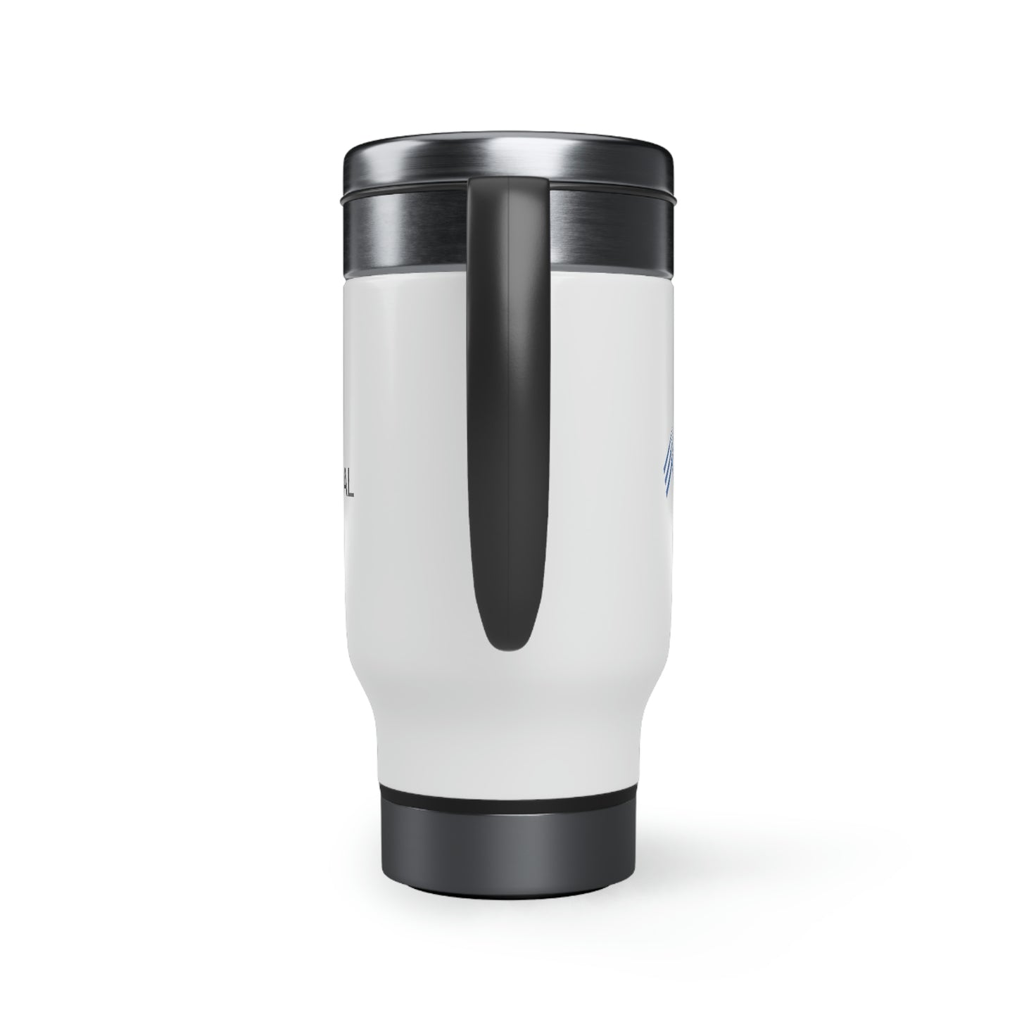 Stainless Steel Travel Mug with Handle, 14oz - J&B Medical