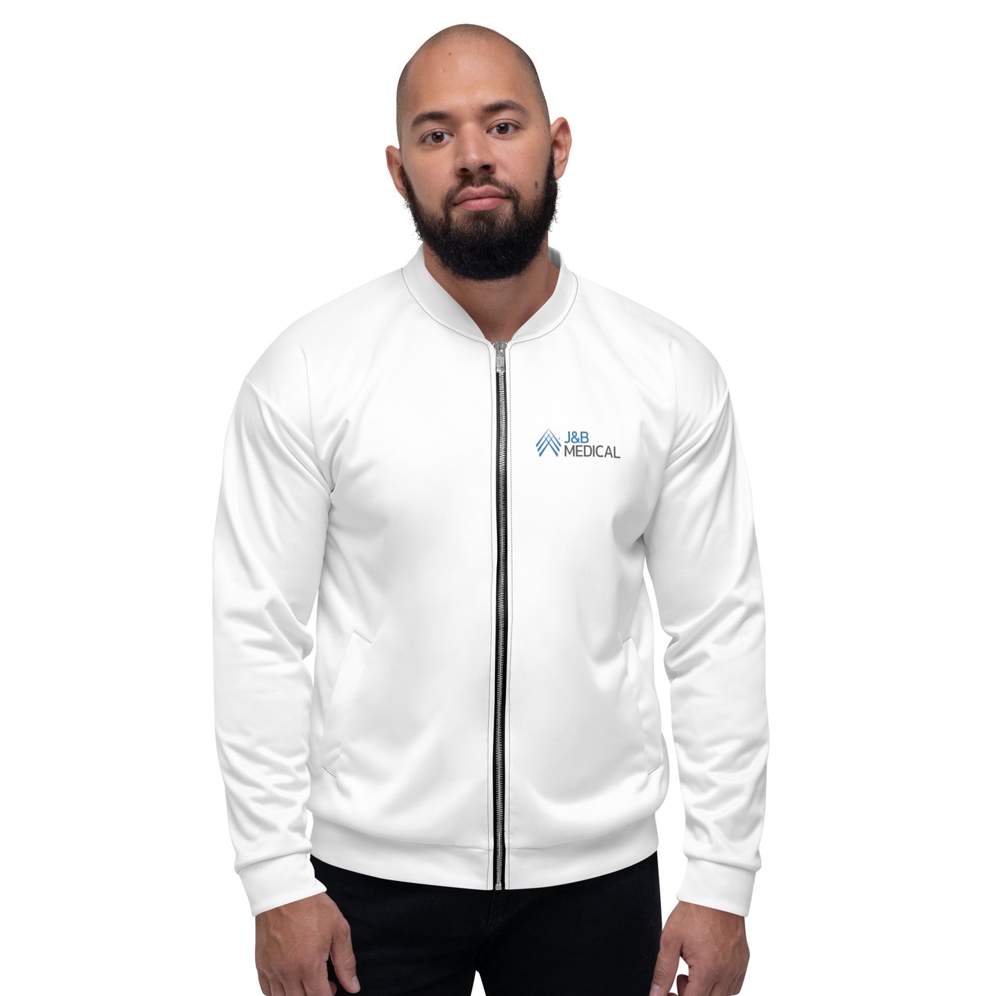 Unisex Bomber Jacket - J&B Medical