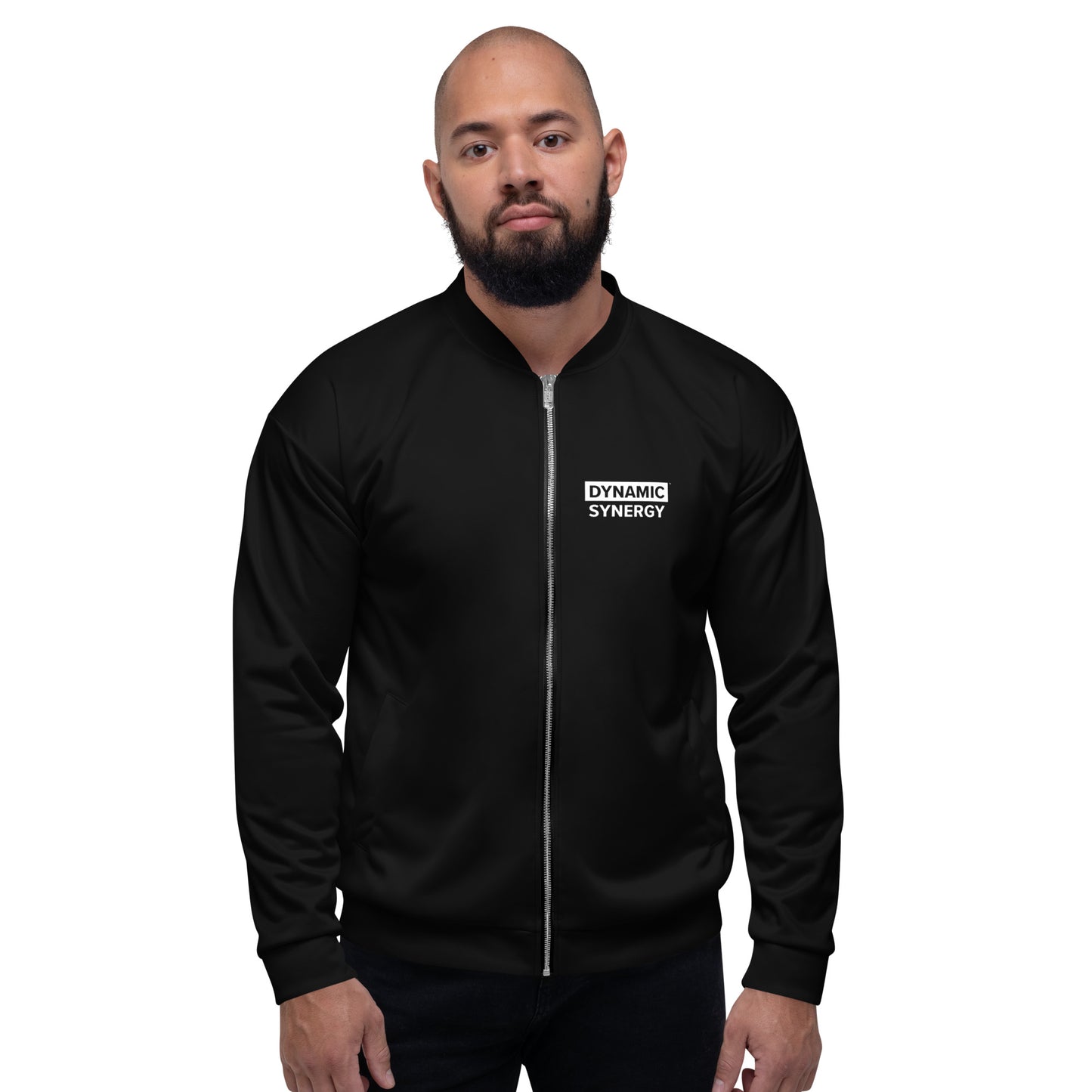 Unisex Bomber Jacket - Dynamic Synergy