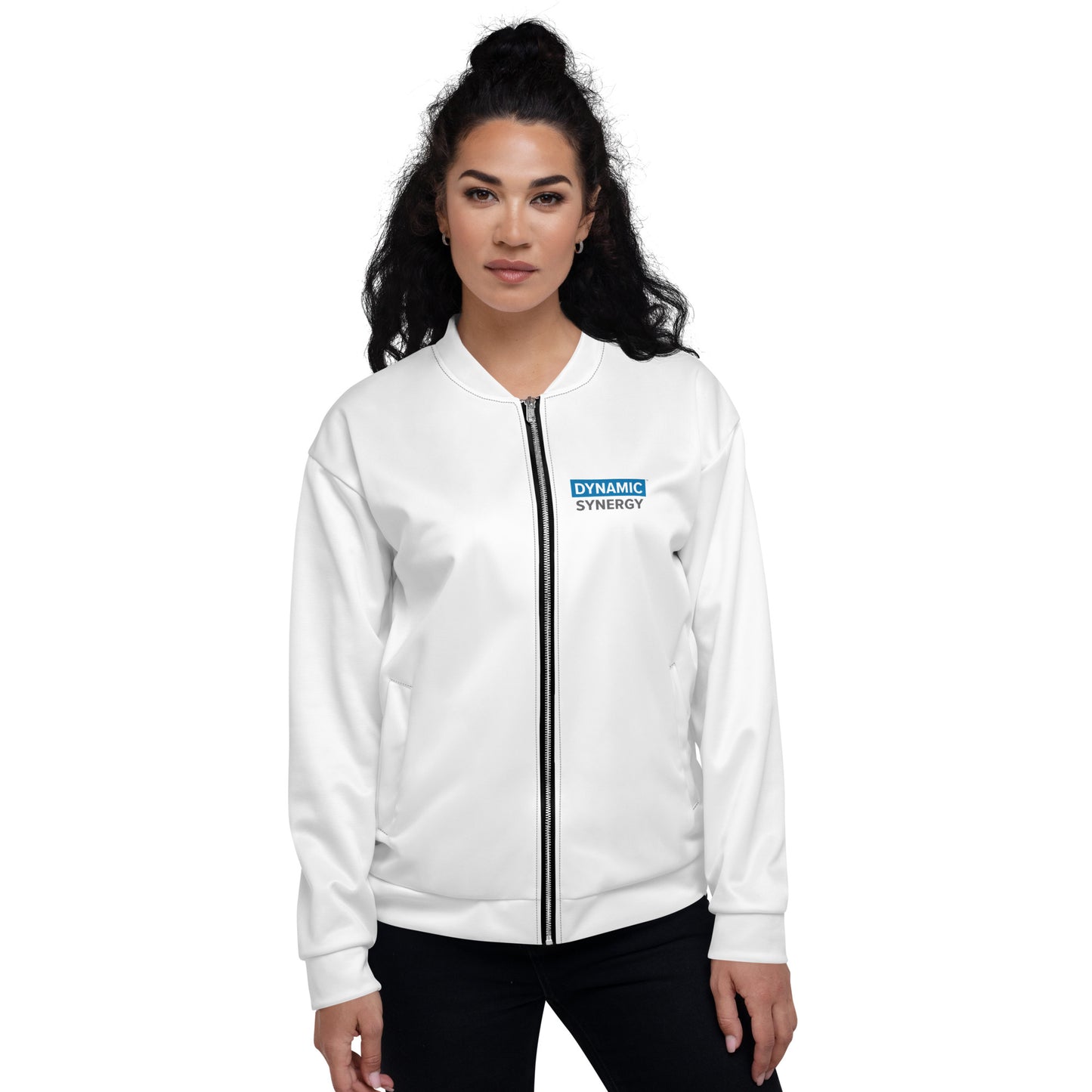 Unisex Bomber Jacket - Dynamic Synergy